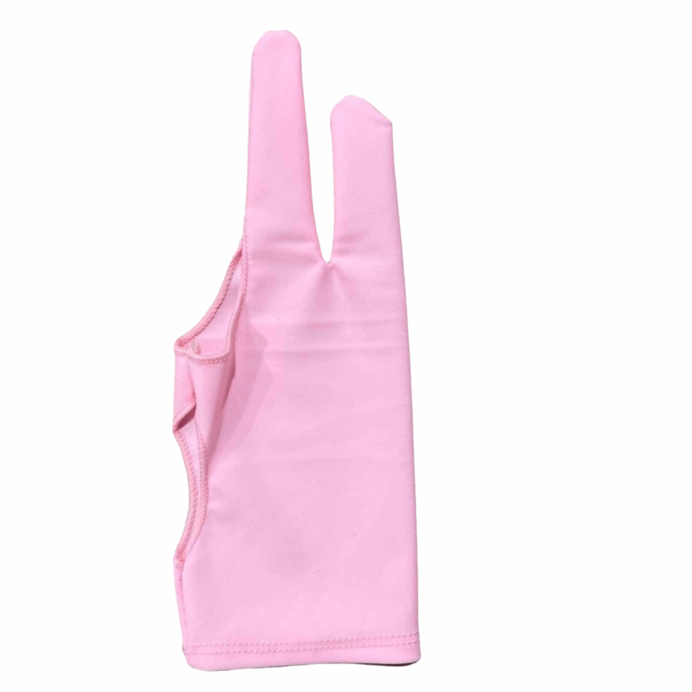 3 Sizes Black Blue Grey Pink Anti-Scratch Two Finger Glove Tablet Drawing Glove Painting Glove Art Supplies