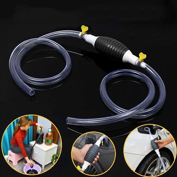 Dụng Cụ Hút Xăng Có Van Khóa và Dụng Cụ Hút Xăng Loại Rẻ. LKP