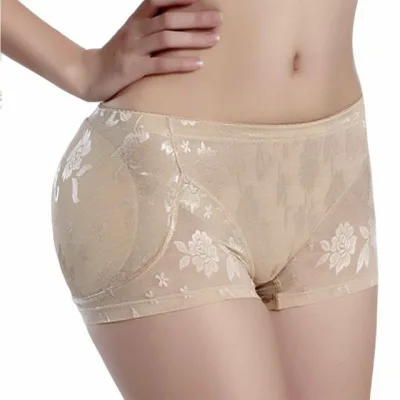 Women's Sexy Soft Underwear Hip Up Seamless Padded Panties Butt Enhancer Shaper New