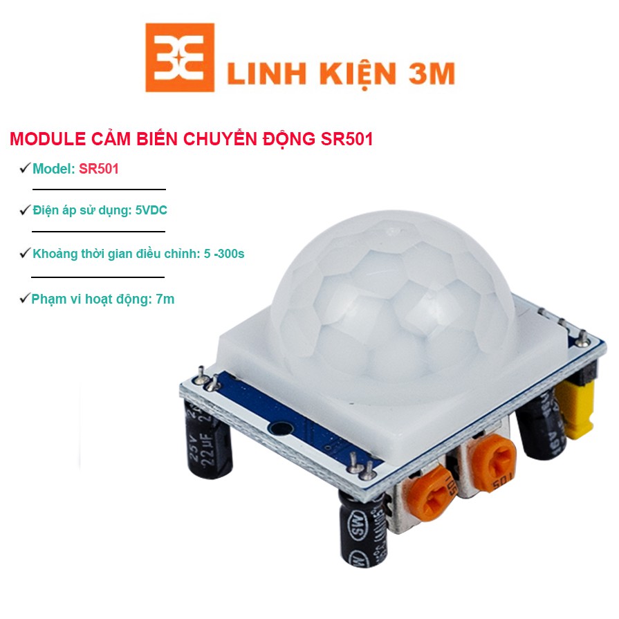 Cảm Biến Chuyển Động SR501