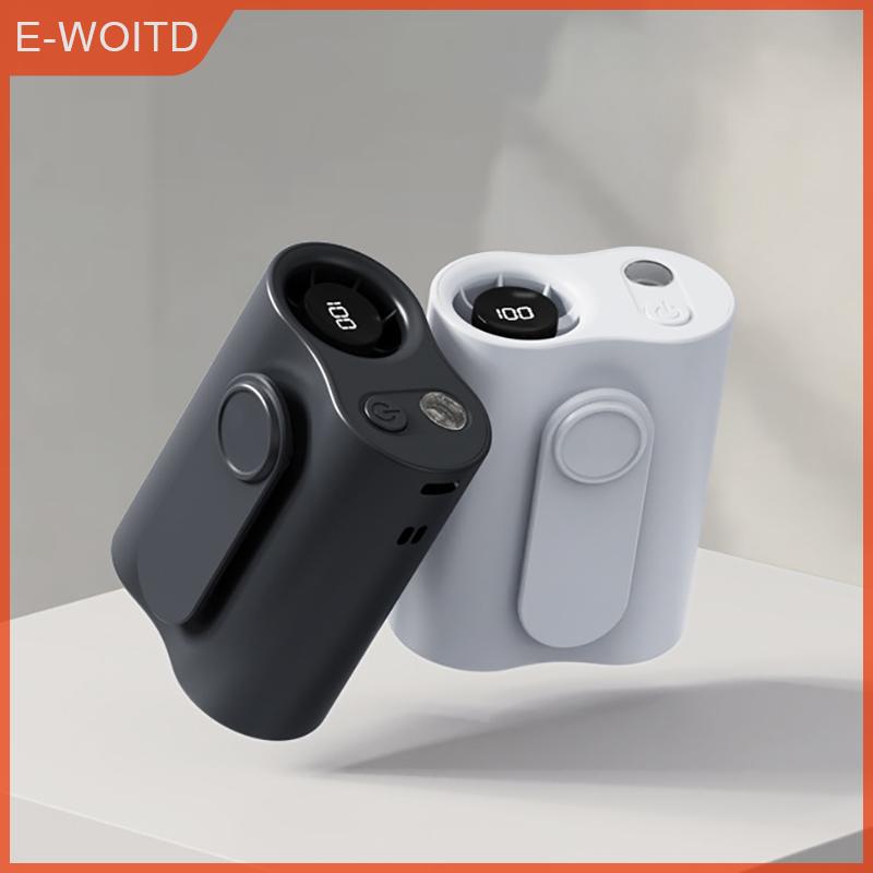 YINGRAN3 พัดลมคาดเอวแบบพกพาชาร์จไฟได้-5สปีดพัดลมห้อยคอแบบแฮนด์ฟรีพร้อมไฟพัดลมคลิปติดเข็มขัดสำหรับกลางแจ้ง ราคา 354 บาท*ส่งฟรี