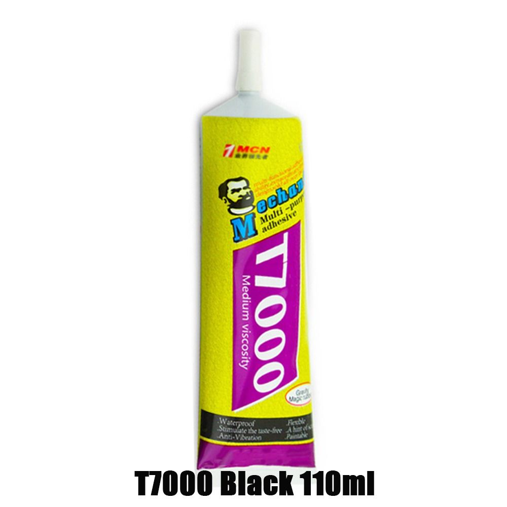 SIERWU 15/50/110ml Dính phổ quát Màu đen trong suốt T8000 B7000 E8000 t7000 Keo dán viền sửa chữa Dụng cụ sửa chữa Keo lỏng Ốp lưng màn hình LCD khung điện thoại sửa chữa