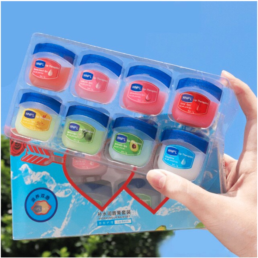 Set son dưỡng hồng môi WNPL -môi mềm tự nhiên