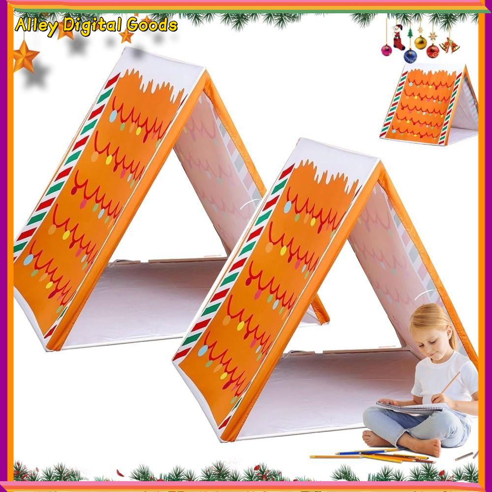 MYTHIS Có thể tháo rời Lều nhà bánh gừng Nhẹ Hài hước Lều chơi nhà bánh gừng Giáng sinh Bền bỉ Lều chơi cho trẻ em dành cho nhà ở trong nhà
