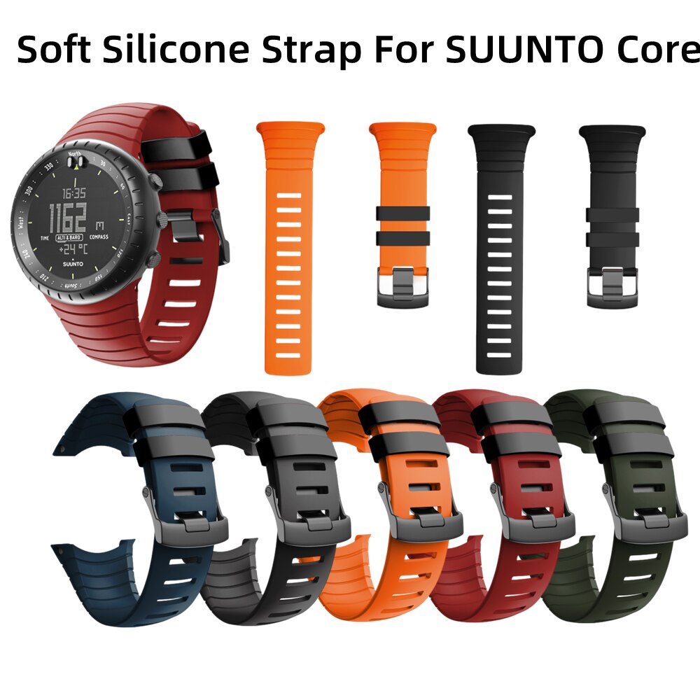 SUUNTO Core TPU Strap Silicone Fashion Watch Band Bracelet For SUUNTO Core