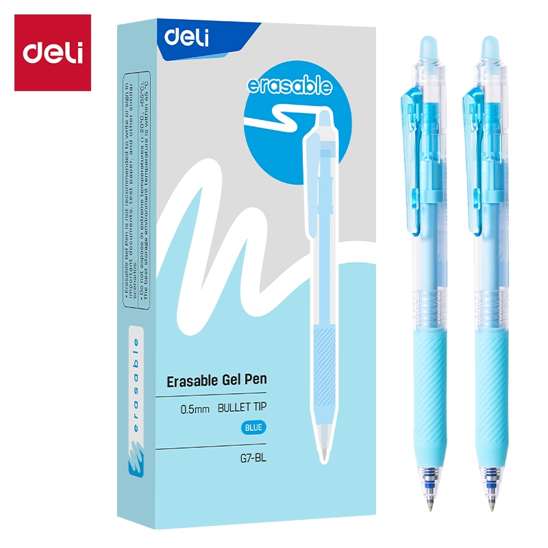 Deli 0.5mm Press Erasable Neutral Pen EG7