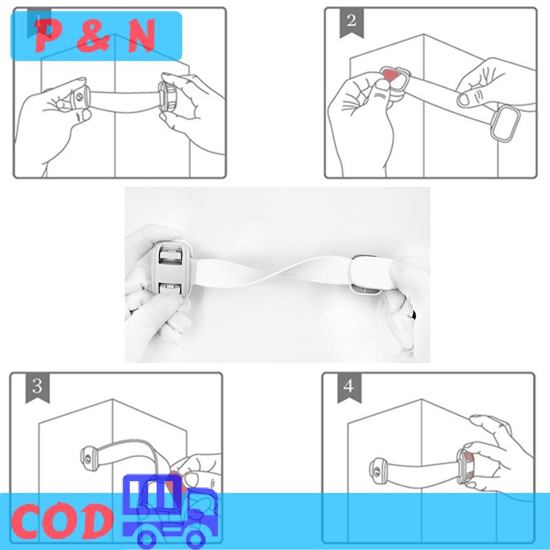 P&N Bé an toàn khóa bé bằng chứng bảo vệ an ninh khóa cửa trẻ em tủ lạnh khóa
