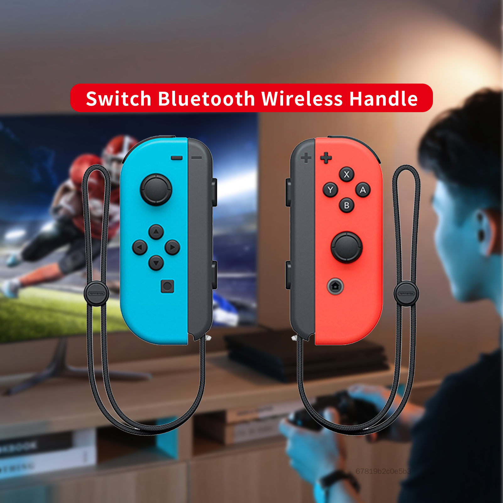 Nintendo Switch Joy Con Joy-Con Joycon Original/ตัวควบคุม OEM - นีออน / น้ำเงิน / เหลือง / ม่วง / Splatoon / Zelda 5LA-yx-TH ราคา 639 บาท*ส่งฟรี