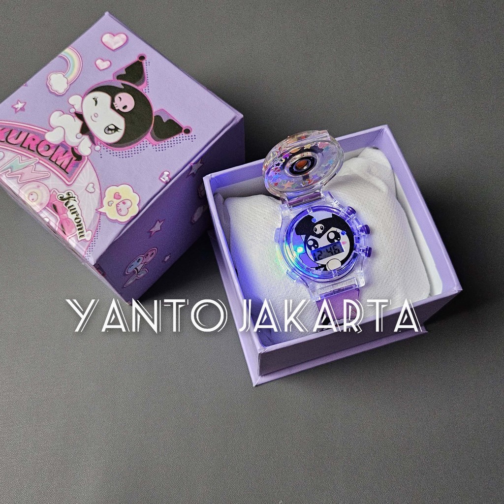 SET KADO - Jam kuromi karakter anak perempuan