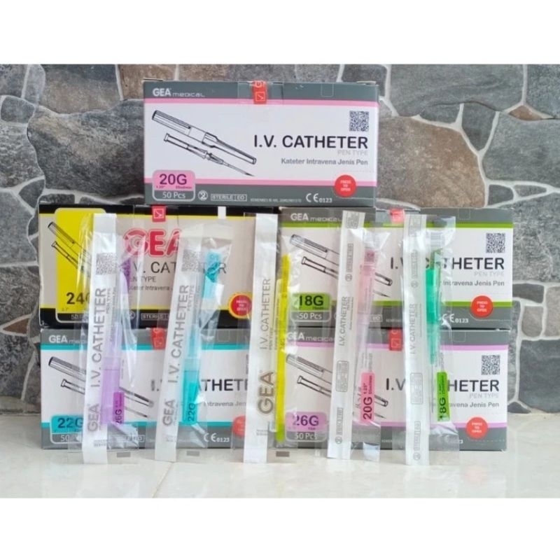 ABOCATH GEA NO 18G/20G/ 22G/ 24G/ 26G Eceran Harga 4,250 rupiah*Gratis Ongkir