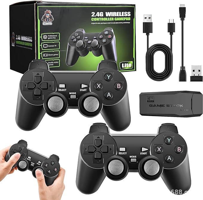 M8 Máy Chơi Game Máy Chơi Game Hai Người Máy Chơi Game Không Dây HD R Xiaobawang Máy Chơi Game TV Cần Điều Khiển Gia Đình