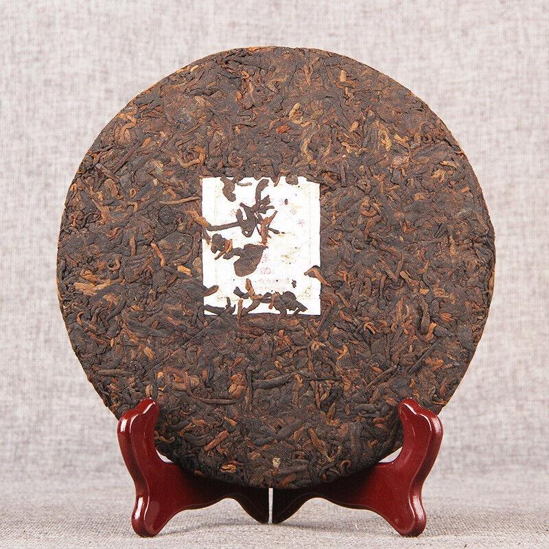 2009 Aged Gongting Ripe Pu-erh Tea 357g | Top Grade Cooked Puer Cake | Mellow Red Infusion | Smooth Sweet Taste