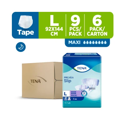 TENA Official Store - TENA Slip Maxi L9s X 6 - PROskin