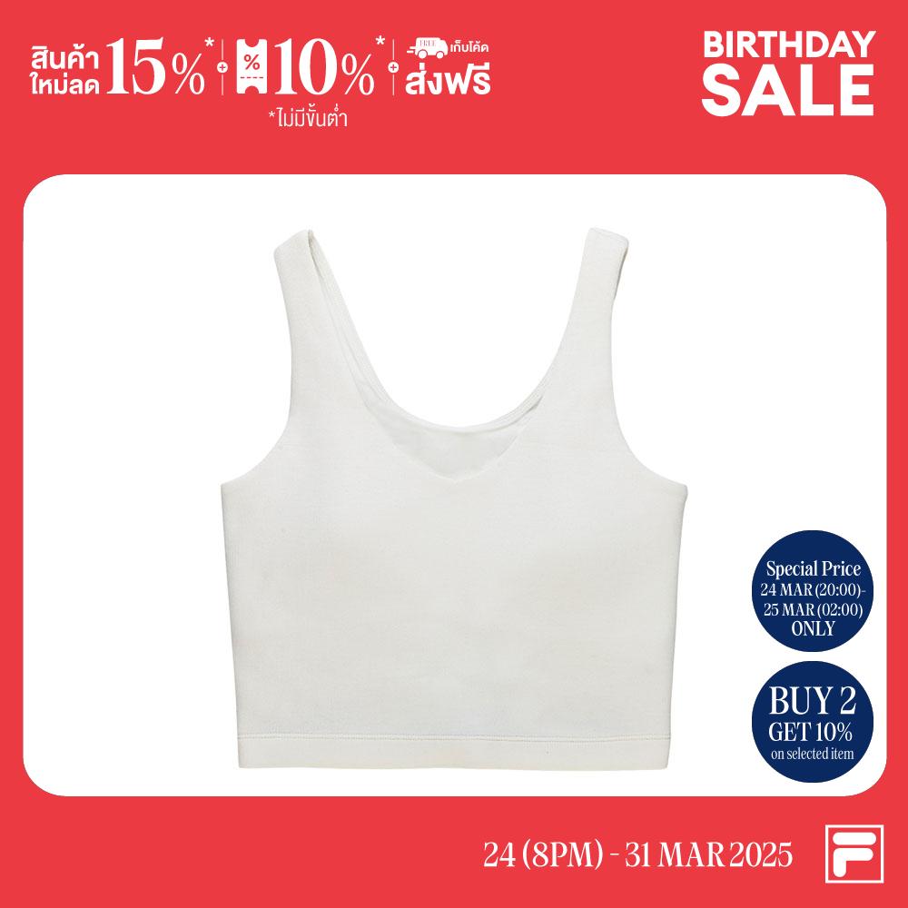 FILA BRA ORIGIN COLLECTION Product Code : FW2RSH11018F - OFF-WHITE ราคา 1,790 บาท*ส่งฟรี