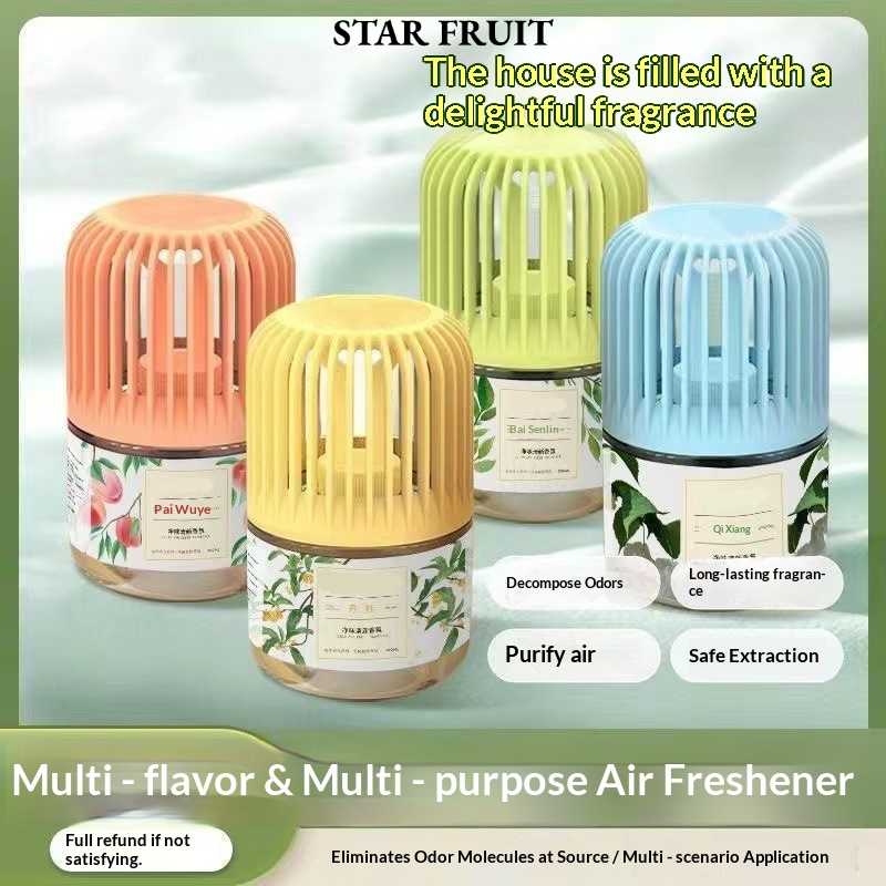 STAR FRUIT⭐ Odor Control Air Freshener with Natural Plant Fragrance for Bathroom, Bedroom and Living Space - Long-Lasting Fresh Scent ราคา 30 บาท*ส่งฟรี