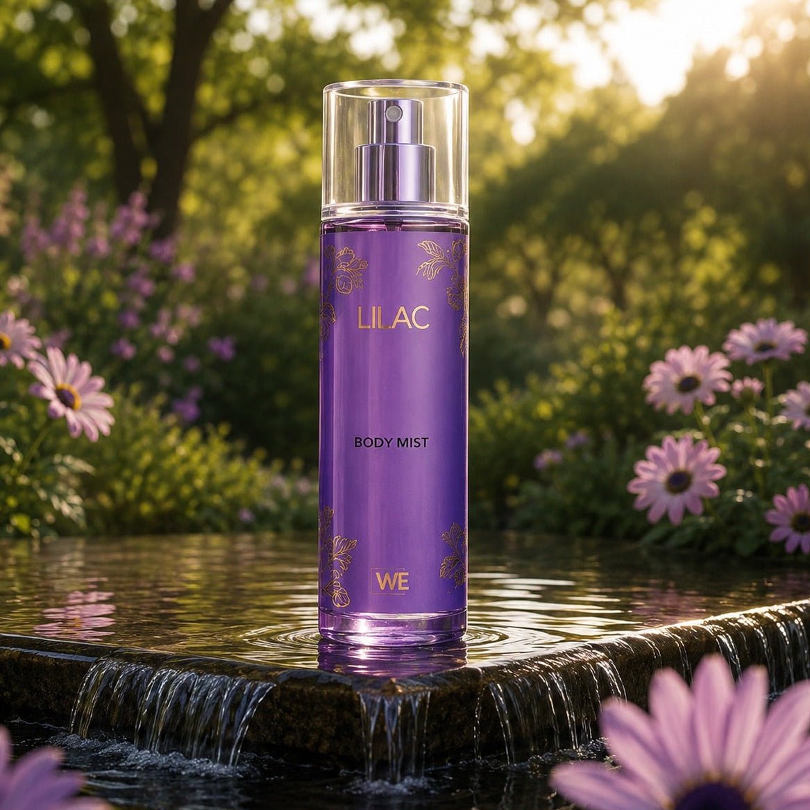 Walkeaze Lilac Body Mist For Women - 150 ml