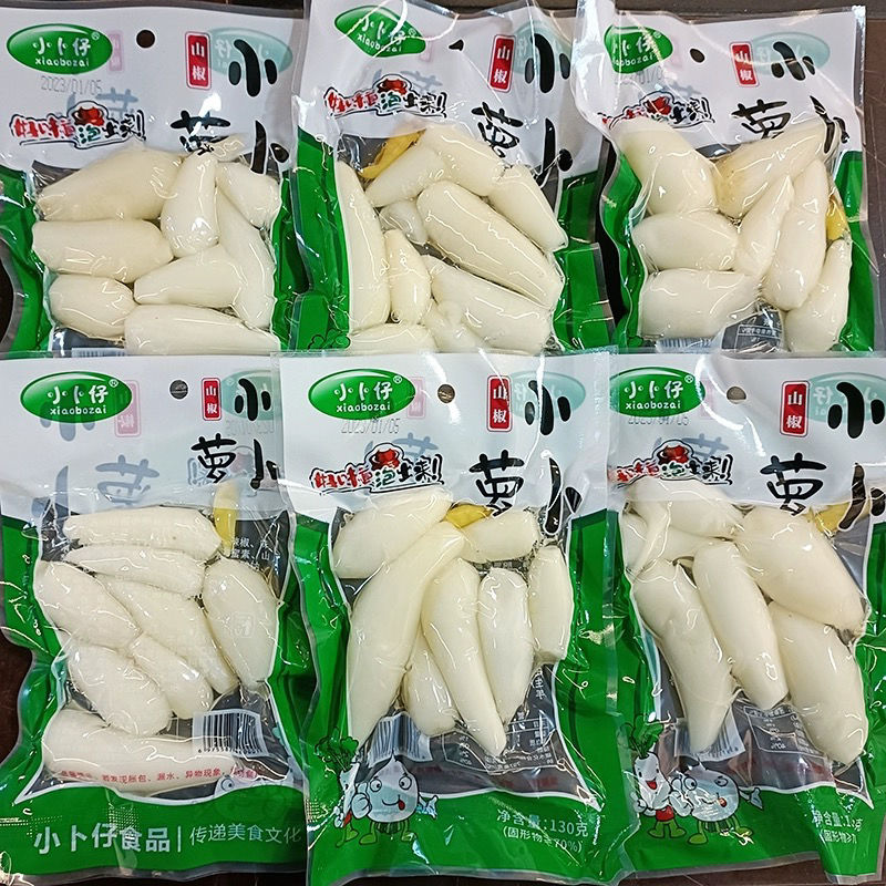 【HUACH Grocery Store】in 2025, New Radishes Will Be Launched. Mountain Pepper, Small Radishes, Sour, Spicy, Crispy, Crunchy, and Packaged in Bags. The Food Is Very Delicious【HUACH 杂货铺】2025新萝卜上市了山椒小萝卜酸辣脆嘎嘎脆袋装下饭菜非常好吃 ราคา 140 บาท*ส่งฟรี
