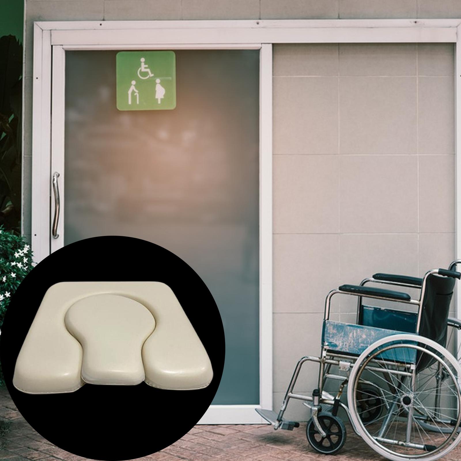 Miracle Shining Commode Seat Cushion Detachable Toilet Seat Cushion Comfortable Waterproof Durable Sponge Padded for Shower Wheelchair Commode ราคา 746 บาท*ส่งฟรี