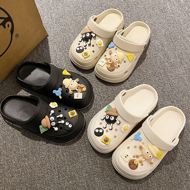 UCMVZO Hole Shoes Women Summer Outer Wear 2025 New Style Increased Thick-Soled Beach Anti-Slip Stepping Shit-Stepping Feeling ราคา 397 บาท*ส่งฟรี