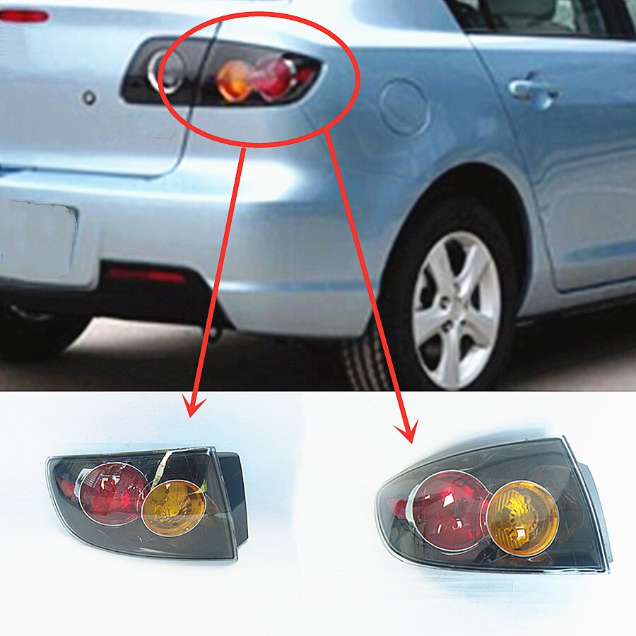 Tail light 10-13マツダ3ドライバー用テールライトリアバックランプ（左）  Tail Light Rear Back Lamp for 10-13 Mazda Driver Left
