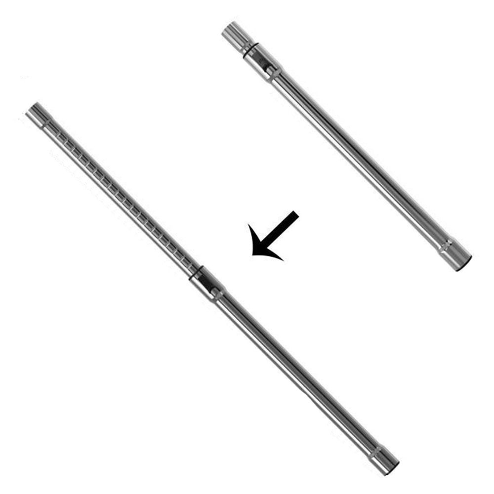 GINGER Phổ thông Máy hút bụi dạng ống lồng Có thể điều chỉnh 32/35mm Ống nối Máy hút bụi Phụ kiện máy hút bụi Bền Ống thép không gỉ Nhà/khách sạn