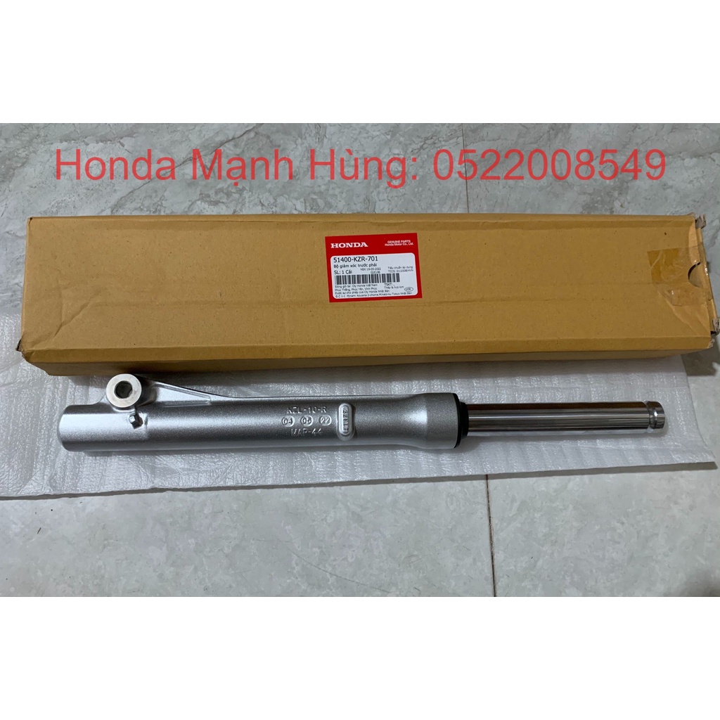 Bộ giảm xóc trước bên phải Vision mới màu Trắng chính hãng Honda (51400KZR701)