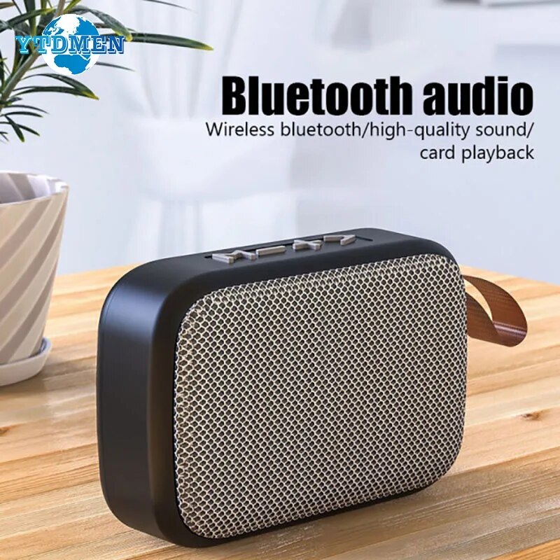 【】 Portable Bluetooth Speaker Wireless Speaker Usb Outdoor Hifi Sport Loudspeaker Mini Music Audio Player