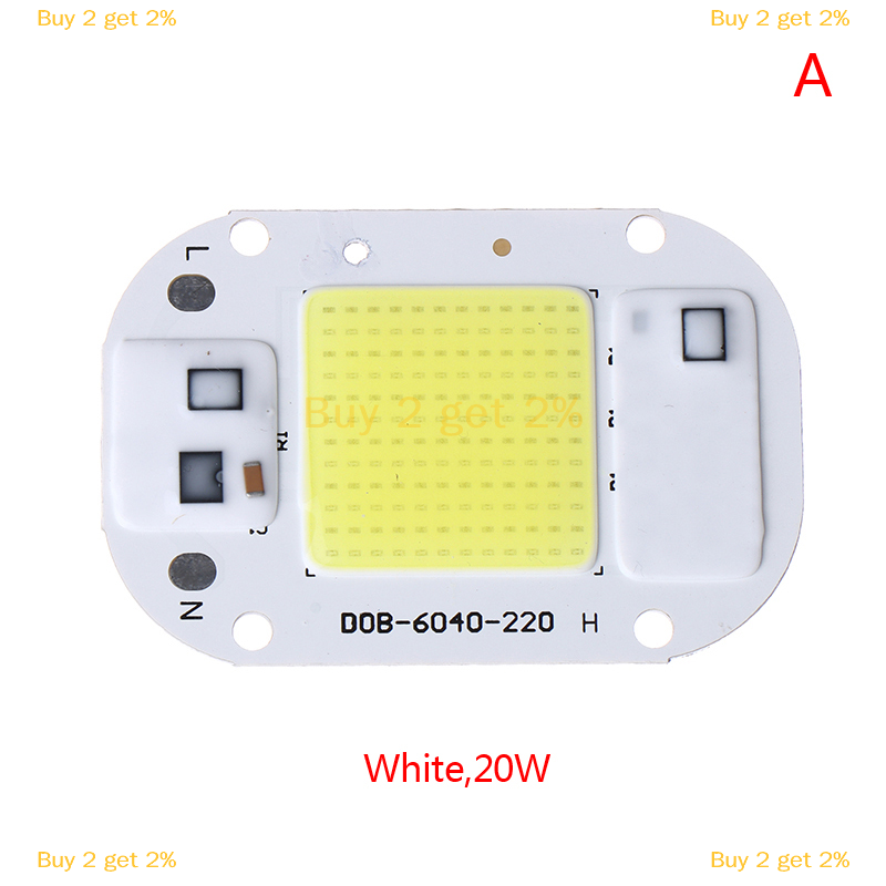 JW Chip LED đèn COB thông minh 20W 30W 50W AC 220V đèn LED hạt không có