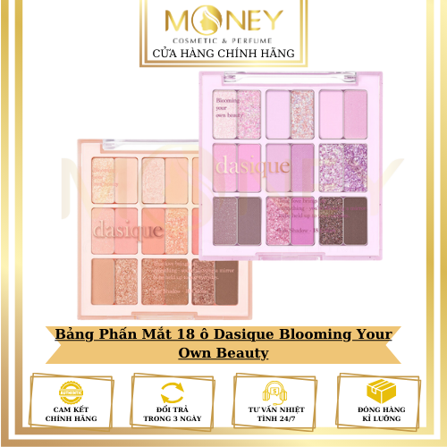 Bảng Phấn Mắt 18 ô Dasique Blooming Your Own Beauty