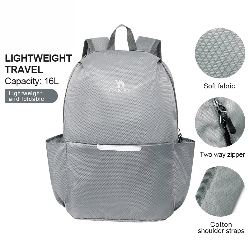 Camel Outdoor 16L Lightweight Cycling Bags Folding Outdoor Sports Bag for Unisex ราคา 246 บาท*ส่งฟรี