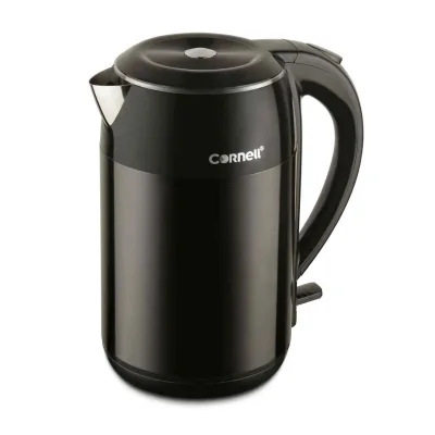 Cornell CJKP182SSB 1.8L Cool Touch Double Wall Cordless Kettle