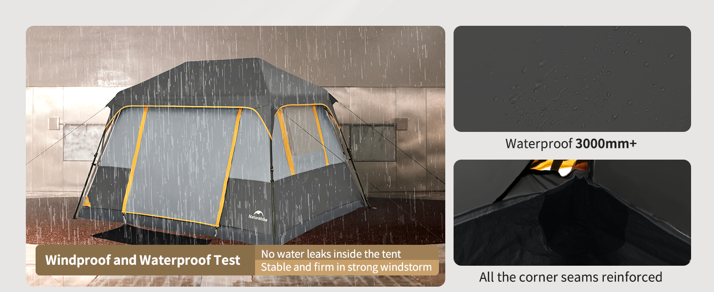 waterproof tent