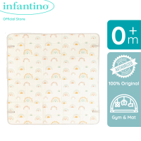 Infantino Foldable Soft Foam Mat  | Gym & Mat | Rainbow | 0 months+