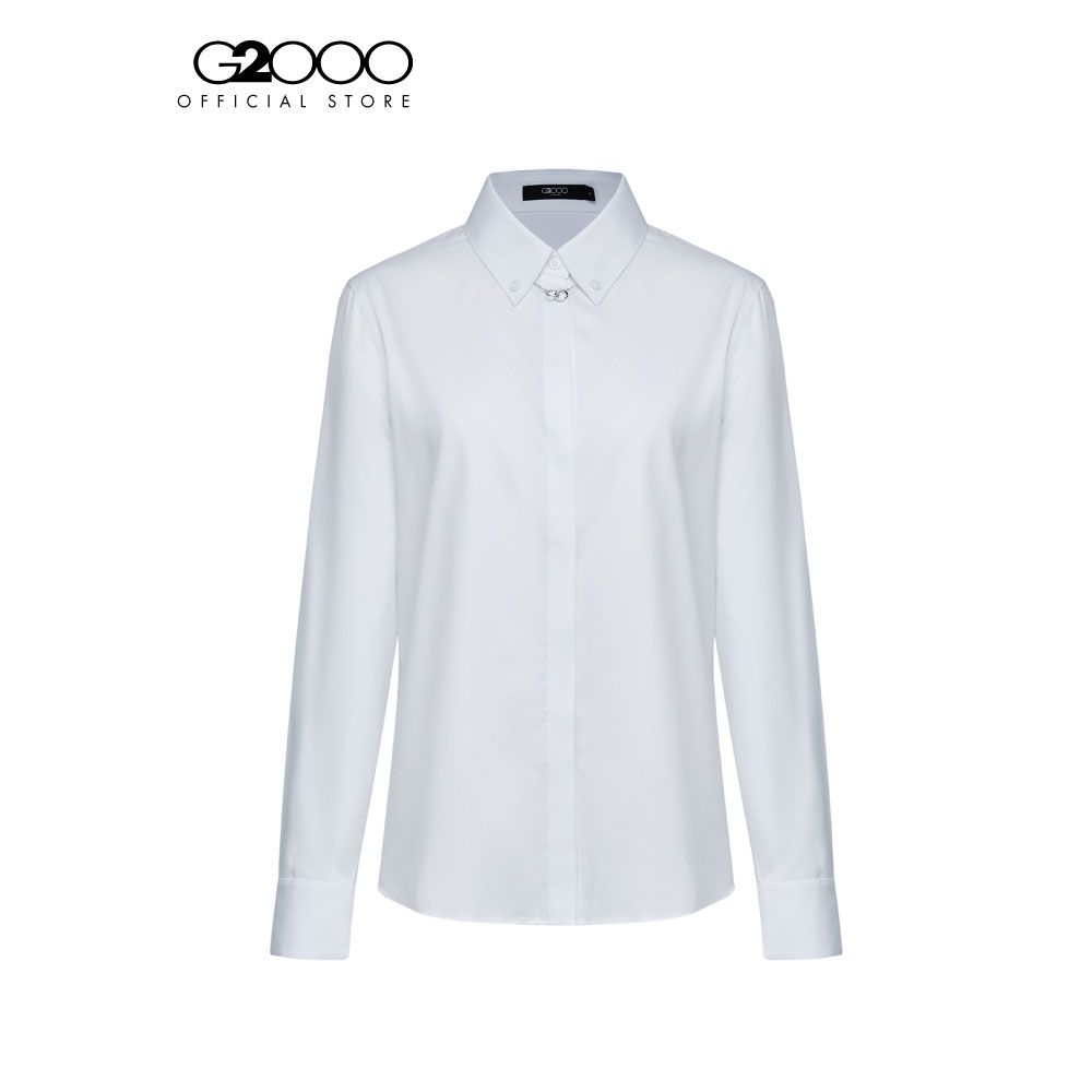 G2000 เสื้อเชิ้ตแบบทางการสำหรับผู้หญิง ทรง Slim Fit รุ่น 4622210300 WHITE ราคา 1,640 บาท*ส่งฟรี