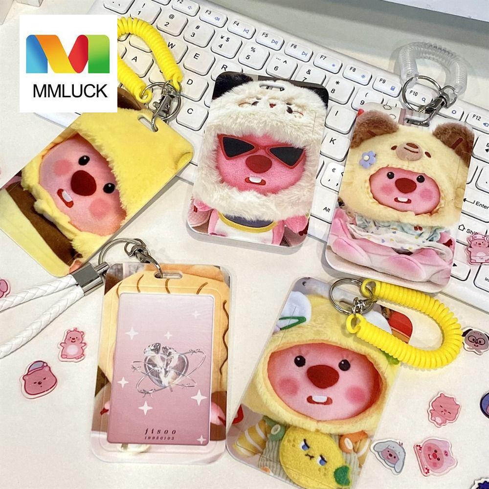 MMLUCK Photocard Holder Loopy Card Cover Protective Case Credit ID Card