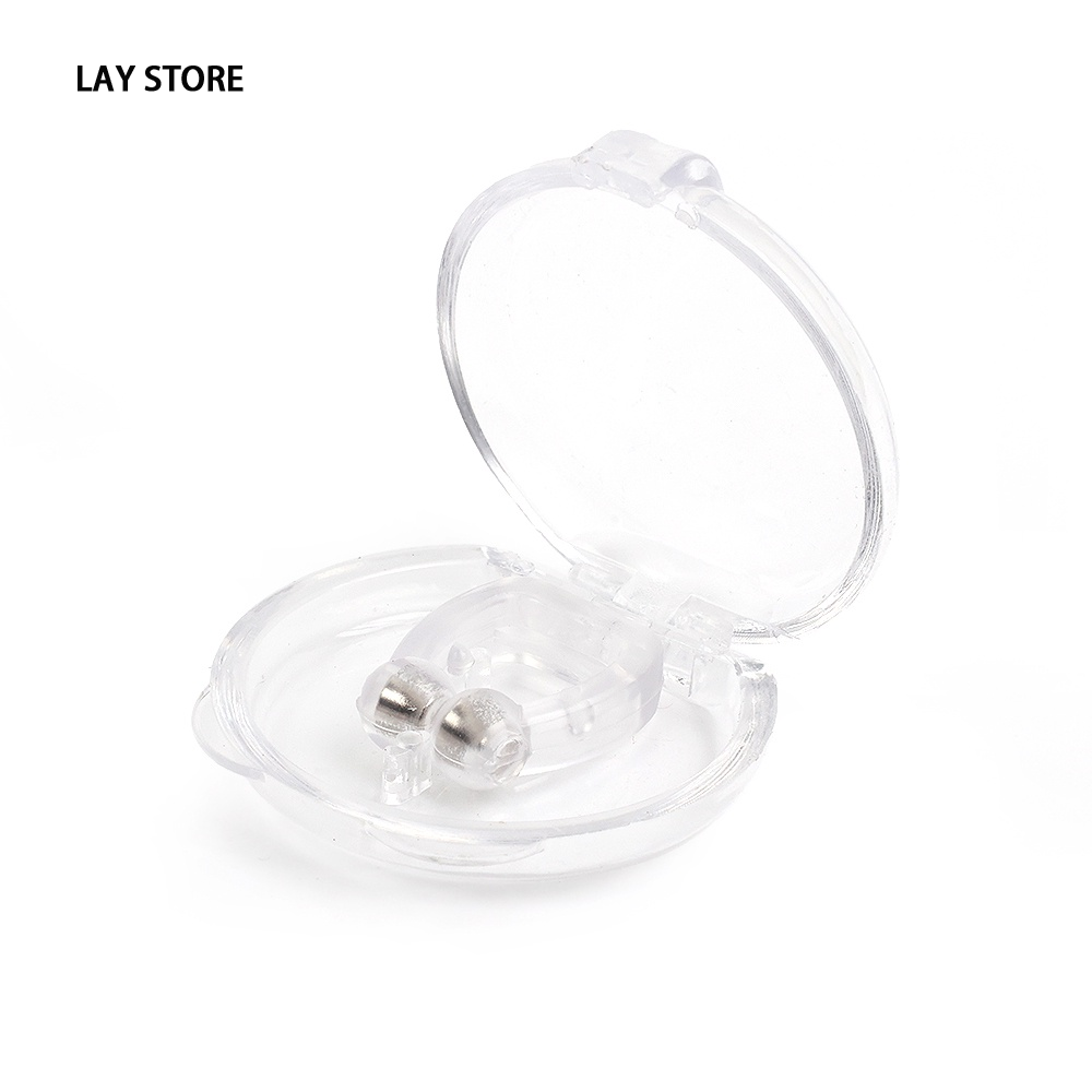 OUDAIXIU Night snorer appliance / Personal health care / Magnetic snorer plug / silicone nasal clamp / Professional sleep aid / Snorer repellent / Improved ราคา  5 บาท*ส่งฟรี