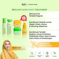 Reglow Skincare dr Shindy Ori 1 Paket Glowing Skin Treatment Penghilang Flek Hitam Pencerah Wajah