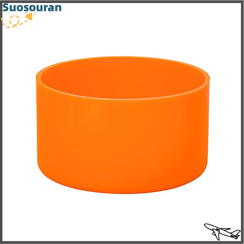 【suosouran】🔥🔥 Silicone khởi động cho Owala chai nước chống trượt dưới Bìa bảo vệ dưới đáy cơ sở bảo vệ Coaster Flask 7.5cm 2.95in - 7