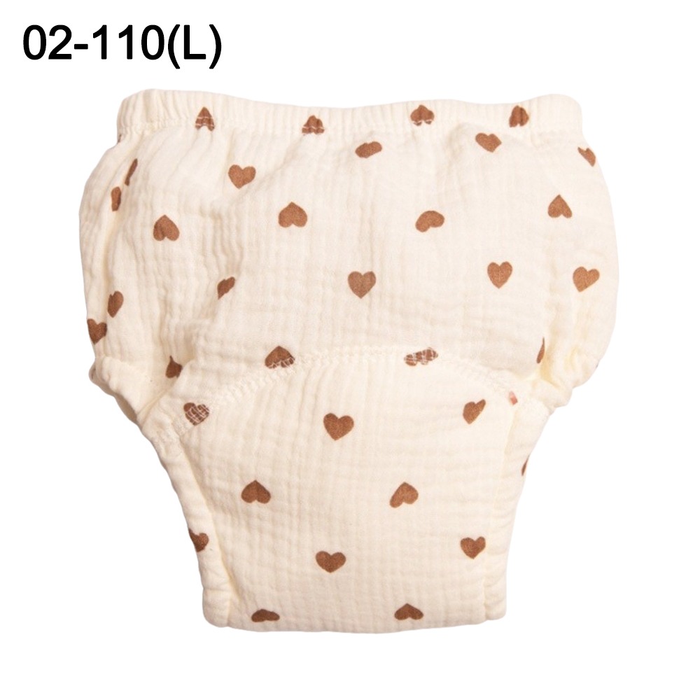 X MOM BABY Gạc bông Quần tập cho bé Thoáng khí Chống thấm nước Quần tã Thoải mái Chống rò rỉ Tã em bé Sử dụng cho trẻ  biết đi - 3