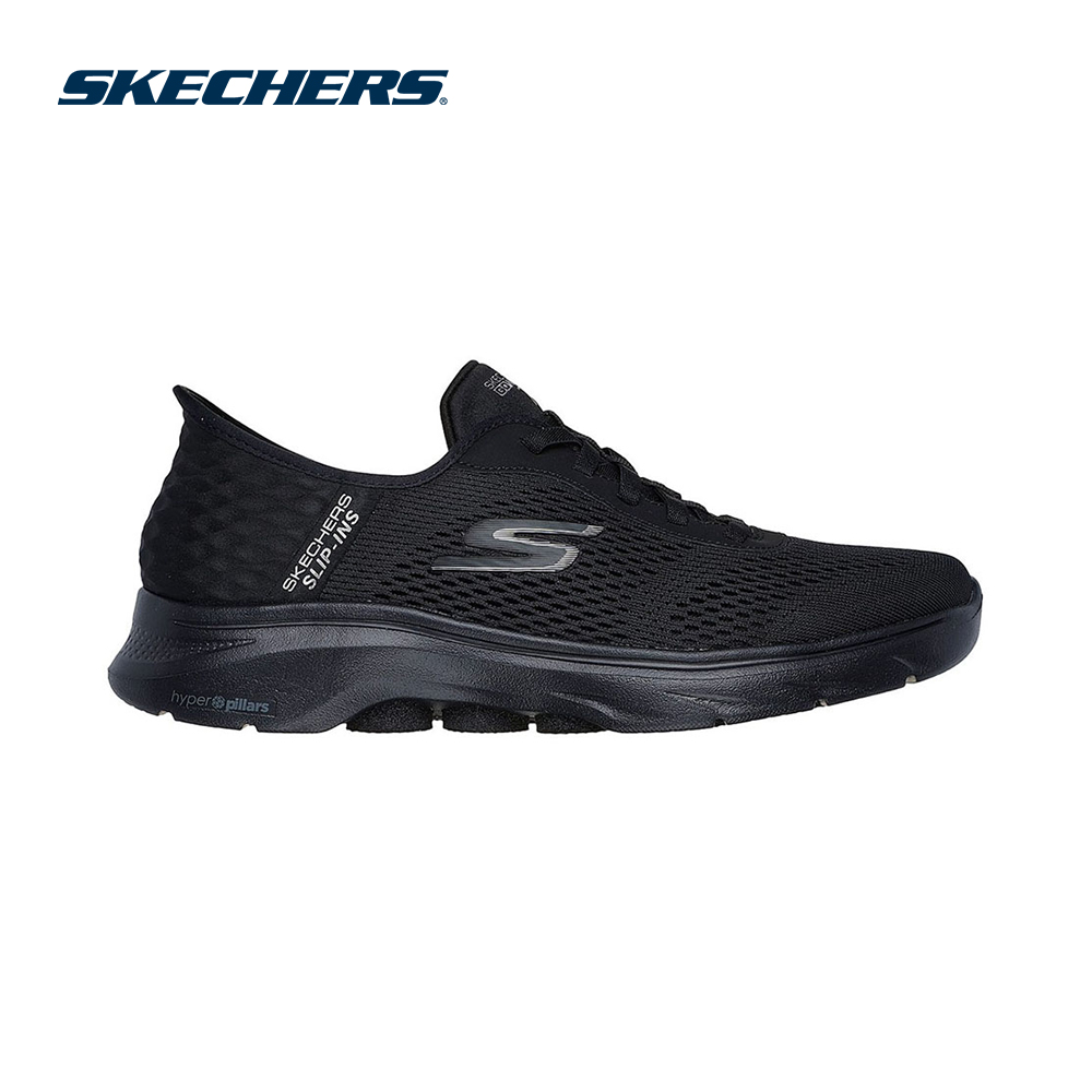 Giày Thể Thao Nam Skechers Slip-ins GOwalk 7 Free Hand 2 Đi Bộ - 216648-BBK Air-Cooled Memory Foam Online Sale