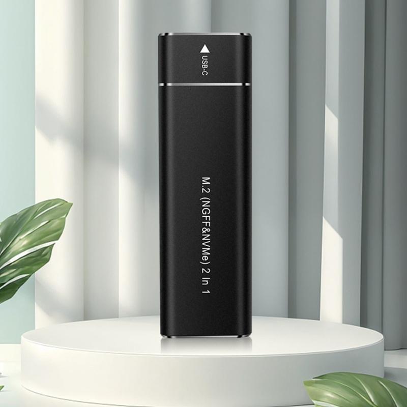 Nhôm M.2 Trường Hợp Bộ chuyển đổi có vỏ bao Cho Nvme Ổ Đĩa USB 3.1 Gen 2 10Gbps Tốc Độ Truyền vỏ ngăn Di Động