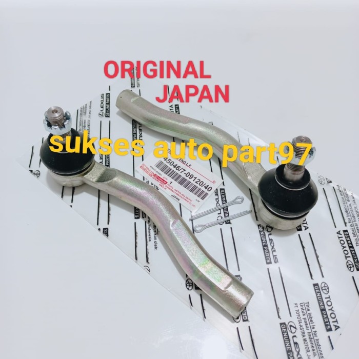 tie rod end kiri kanan Toyota vios old 2006-2006 original Harga 250,000 rupiah*Gratis Ongkir