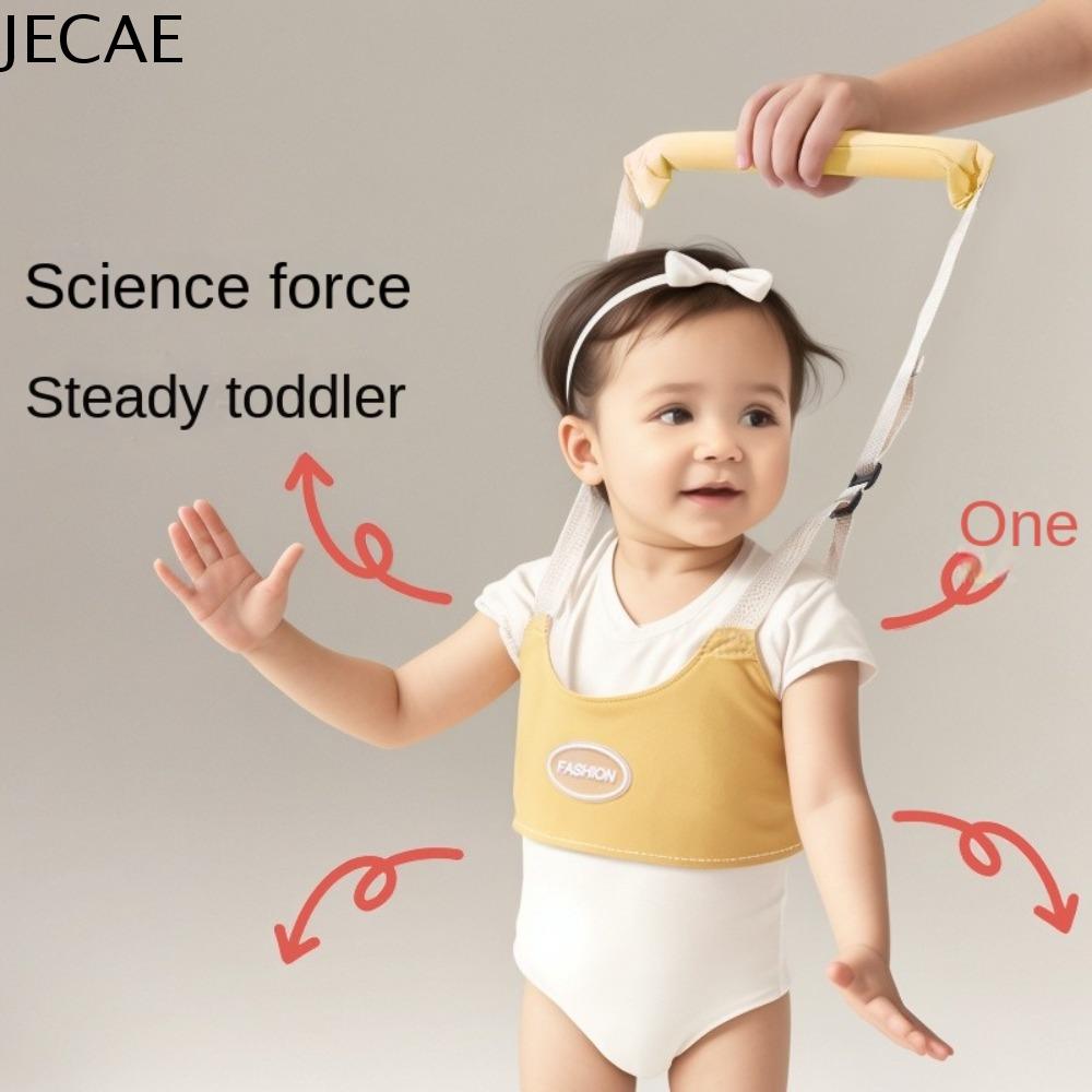JECAE An toàn Đai tập đi cho bé Thiết bị cầm tay Có thể điều chỉnh Dây đeo hỗ trợ đi bộ Di động Thoáng khí Dây đai an toàn cho trẻ sơ sinh Dây cương