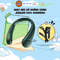 Quạt Đeo Cổ Không Cánh JISULIFE FA14 Siêu Mát 270 Độ - Pin 4000mAh Sử Dụng Lên Đến 16H Chính Hãng - Bảo Hành 12 Tháng