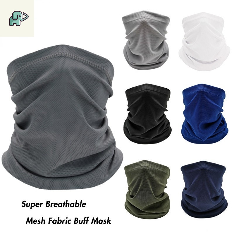 Ready Stock Drying Mask Buff Anti Dust UV Bandana Head Scarf Face For
