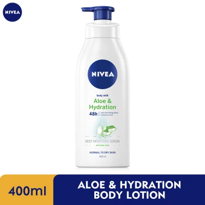 NIVEA Body Care Unisex Aloe Hydrating Body Lotion 400ml