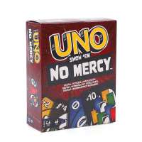 Extra Cards No Mercy Card for Adults Family Game Kids Night Penalties Rules Storage Tin Tougher Travel