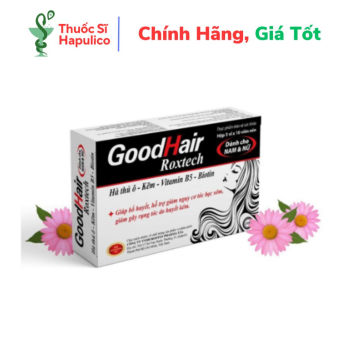 Good Hair cao hà thủ ô, kẽm, biotin, vitamin B5 giảm bạc tóc, gãy rụng tóc - 30 viên