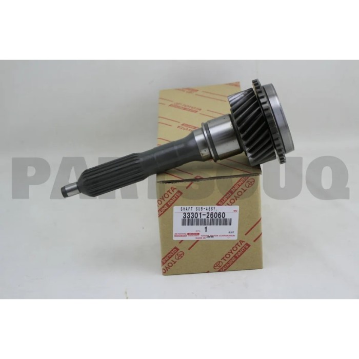 input Shaft central gigi 4-5 transmisi Hiace commuter 33301-26060 Harga 3,670,000 rupiah*Gratis Ongkir