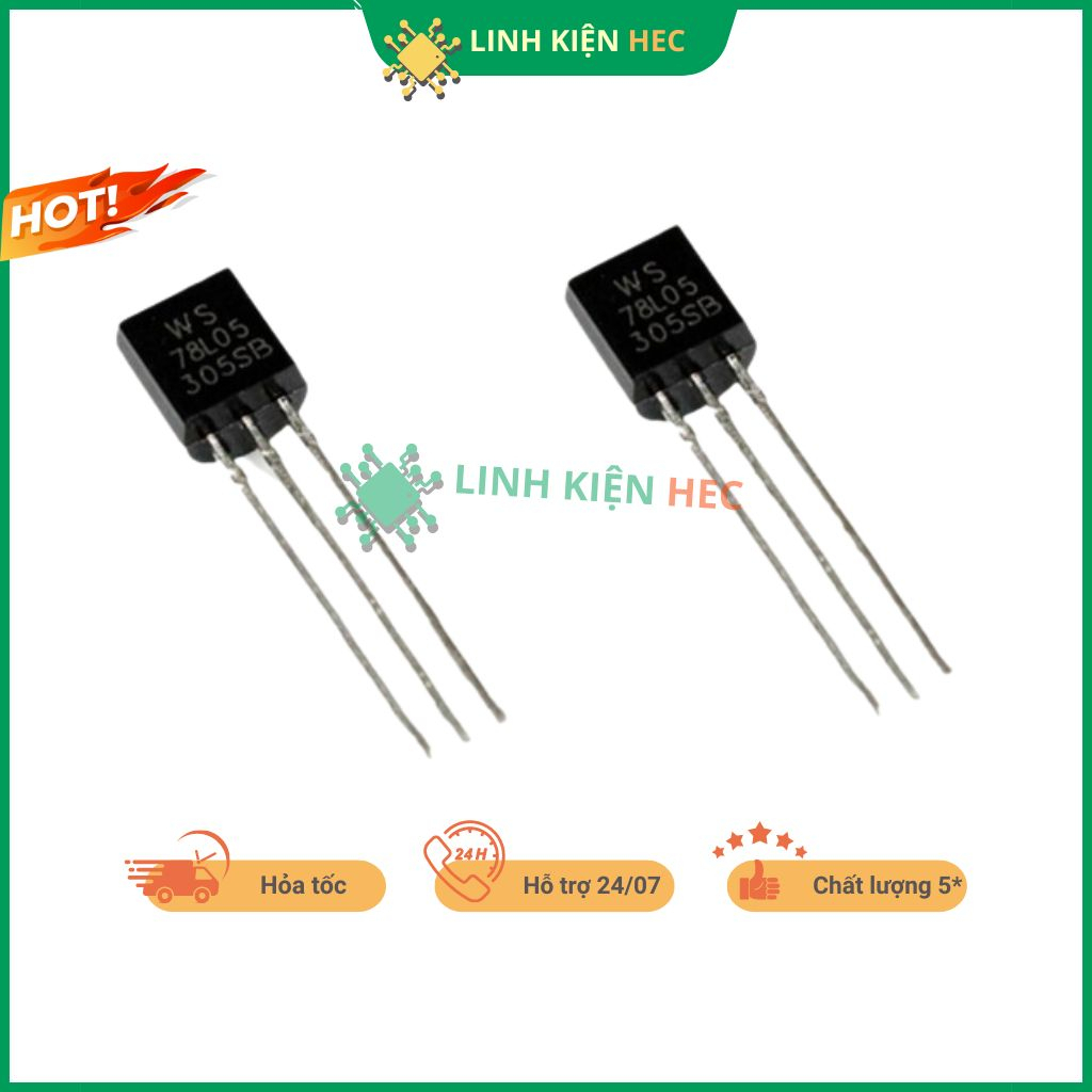78L05 IC nguồn chất lượng tốt linh kiện hec